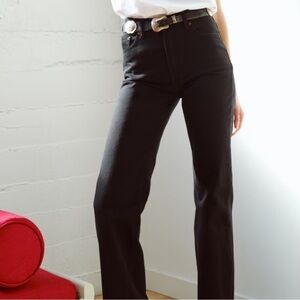 Abercrombie & Fitch High-Rise Black Jeans
